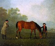 Furiband with his Owner Sir Harry Harpur and a Groom Sawrey Gilpin